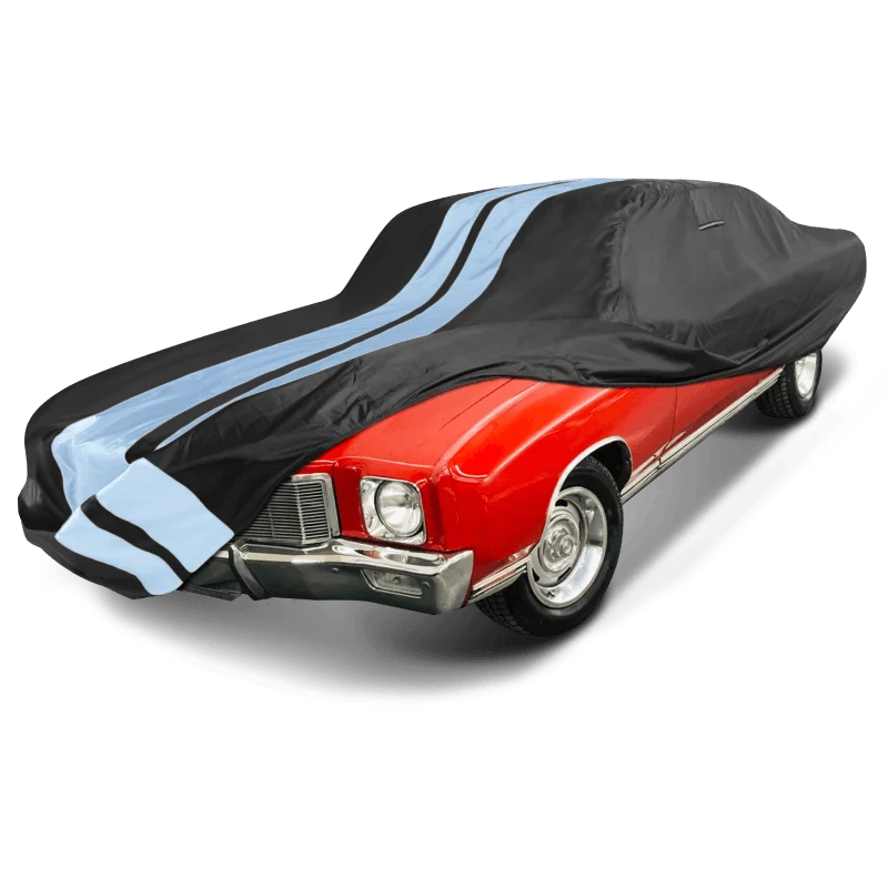 iCarCover Chevrolet Monte Carlo Black Gray Pro Series Car Cover