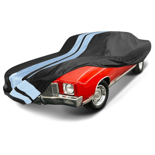 iCarCover Chevrolet Monte Carlo Black Gray Pro Series Car Cover
