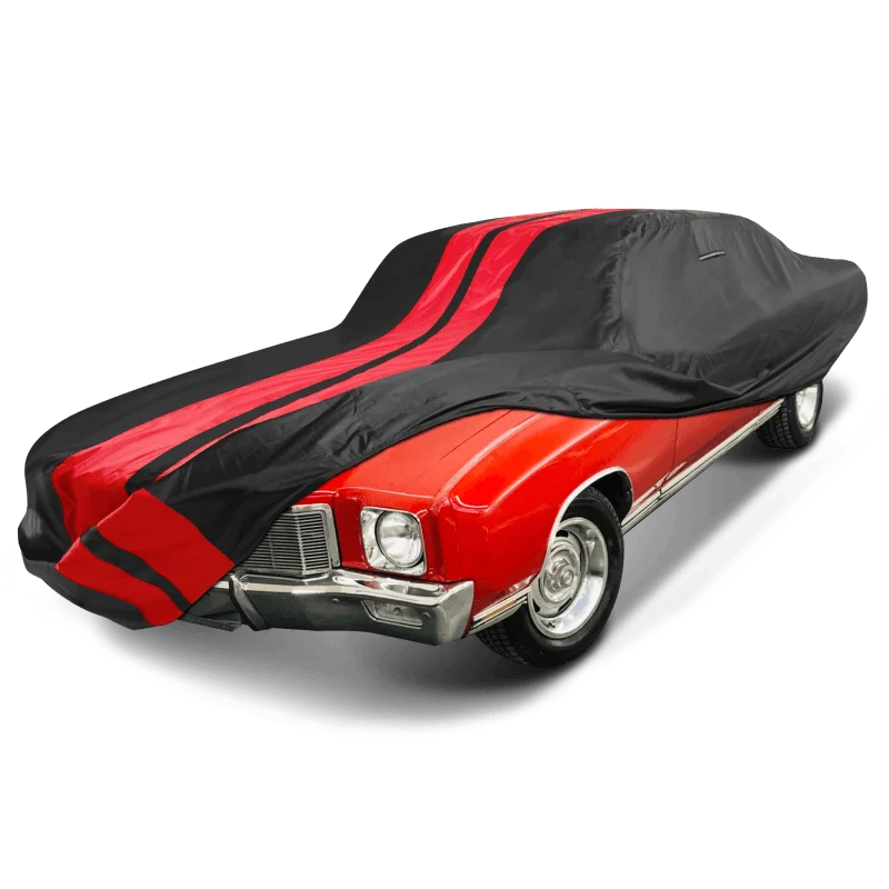 iCarCover Chevrolet Monte Carlo Black Red Pro Series Car Cover