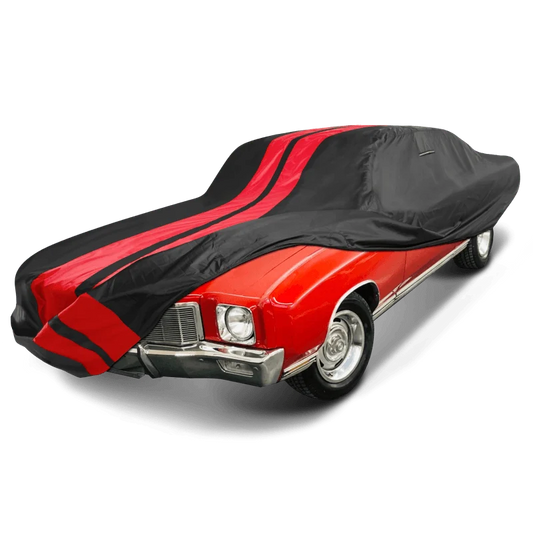 iCarCover Chevrolet Monte Carlo Black Red Pro Series Car Cover