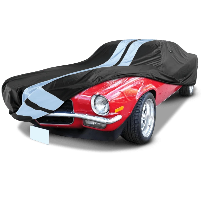 iCarCover Chevrolet Camaro Black Gray Pro Series Car Cover