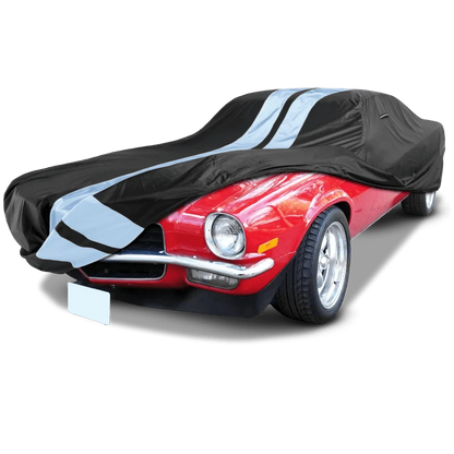 iCarCover Chevrolet Camaro Black Gray Pro Series Car Cover