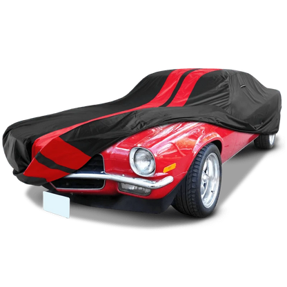 iCarCover Chevrolet Camaro Black Red Pro Series Car Cover