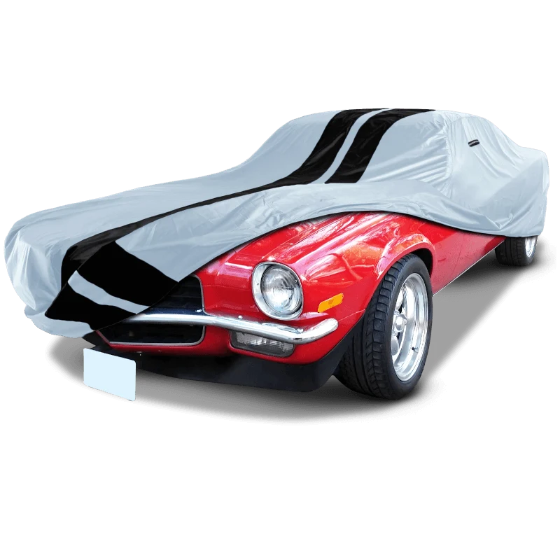 iCarCover Chevrolet Camaro Gray Black Pro Series Car Cover
