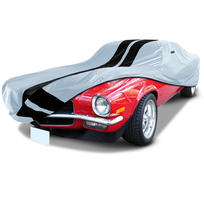 iCarCover Chevrolet Camaro Gray Black Pro Series Car Cover