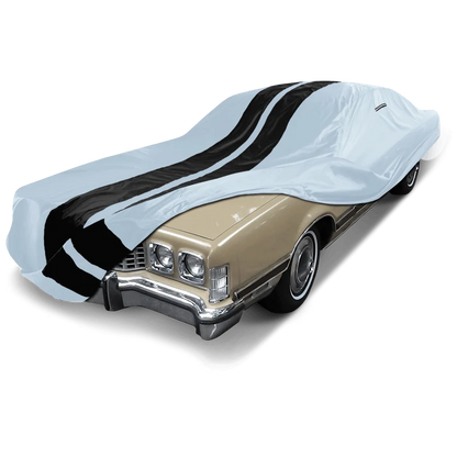 iCarCover Ford Thunderbird Classic Black Gray Pro Series Car Cover