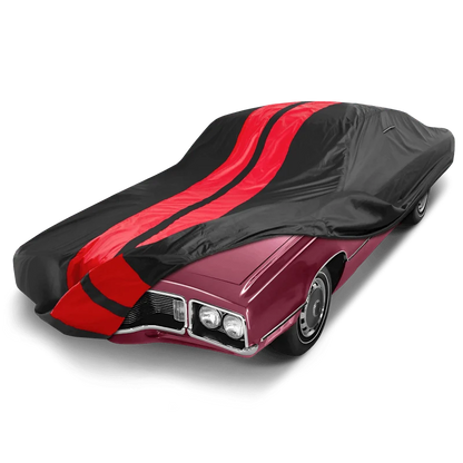 iCarCover Ford Thunderbird Classic Black Red Pro Series Car Cover