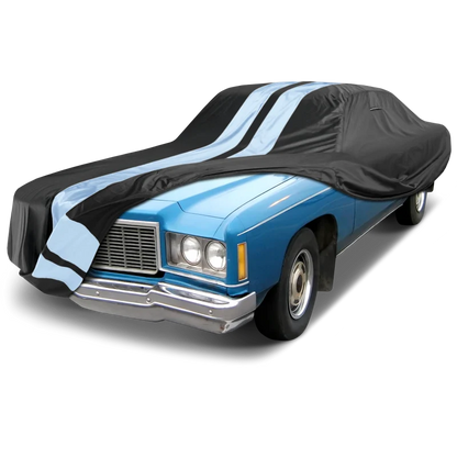 iCarCover Chevrolet Bel Air Black Gray Pro Series Car Cover