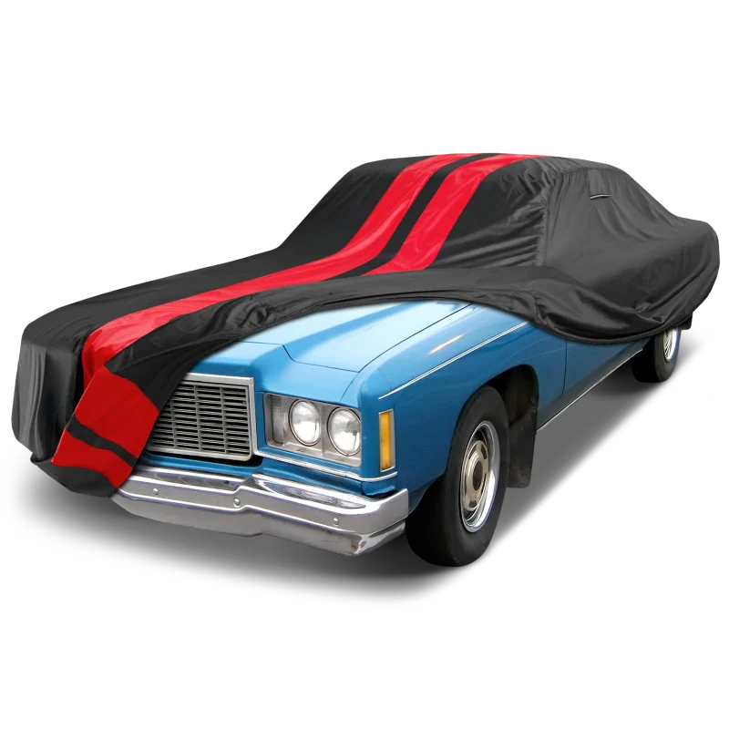 iCarCover Chevrolet Bel Air Black Red Pro Series Car Cover