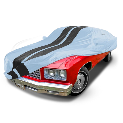iCarCover Chevrolet Impala Gray Black Pro Series Car Cover