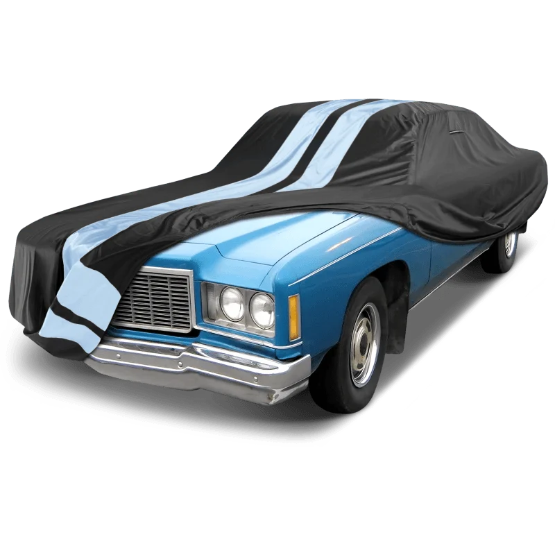 iCarCover Chevrolet Bel Air Black Gray Pro Series Car Cover