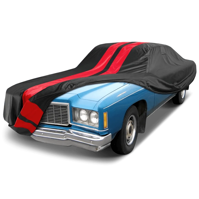 iCarCover Chevrolet Bel Air Black Red Pro Series Car Cover