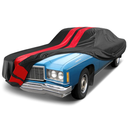 iCarCover Chevrolet Bel Air Black Red Pro Series Car Cover
