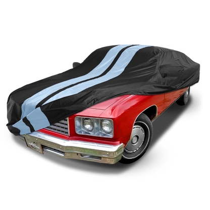 iCarCover Chevrolet Impala Black Gray Pro Series Car Cover
