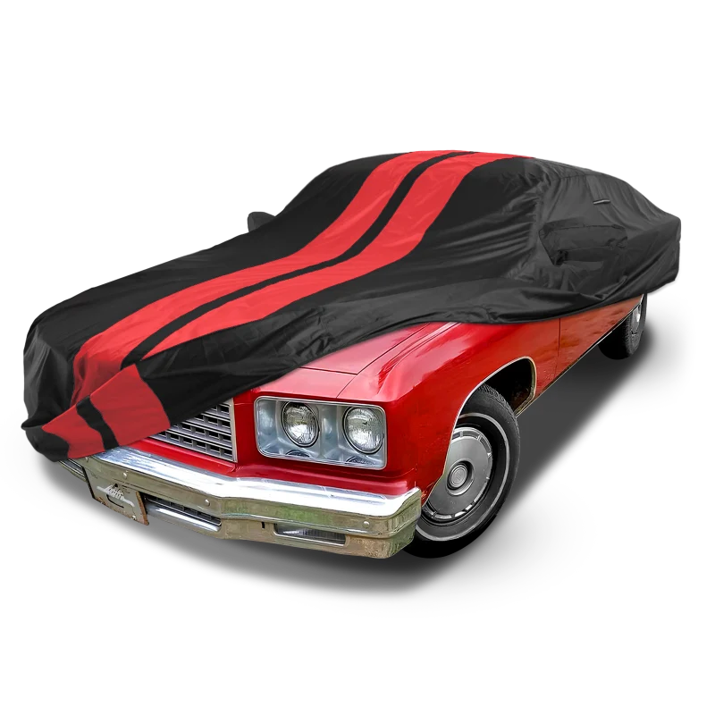 iCarCover Chevrolet Impala Black Red Pro Series Car Cover