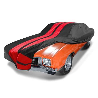 iCarCover Chevrolet Monte Carlo Black Red Pro Series Car Cover