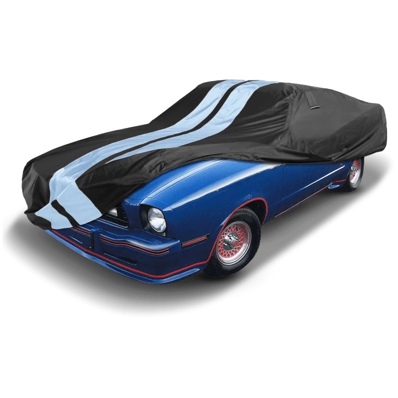 iCarCover Ford Mustang Black Gray Pro Series Car Cover