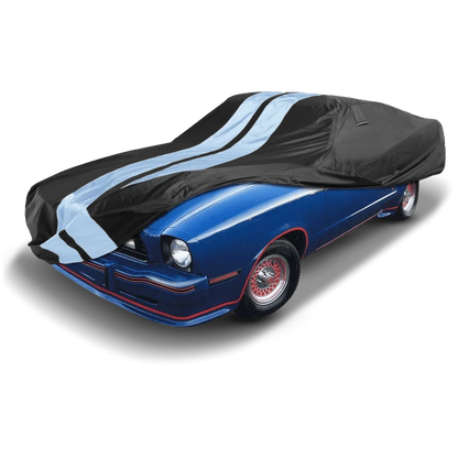 iCarCover Ford Mustang Black Gray Pro Series Car Cover