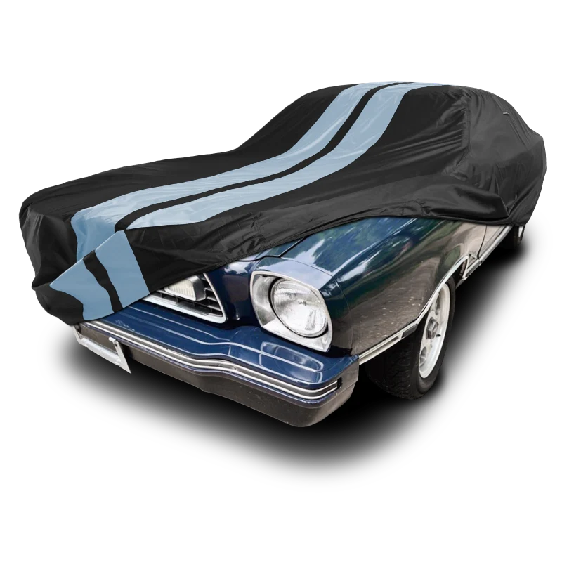 iCarCover Ford Mustang Black Gray Pro Series Car Cover