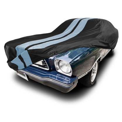 iCarCover Ford Mustang Black Gray Pro Series Car Cover