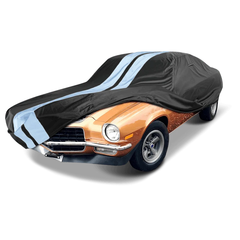 iCarCover Chevrolet Camaro Black Gray Pro Series Car Cover