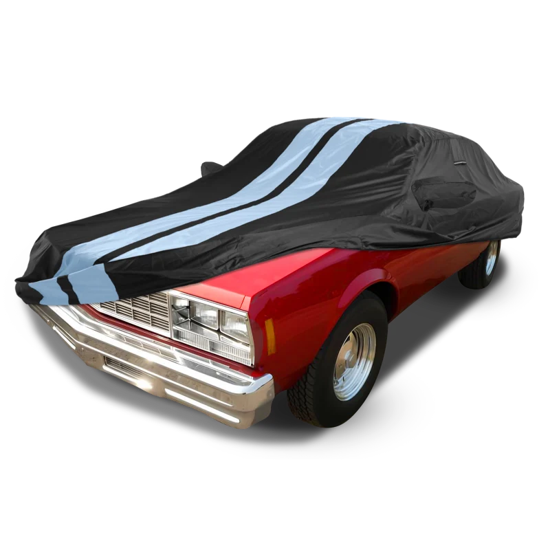 iCarCover Chevrolet Impala Black Gray Pro Series Car Cover