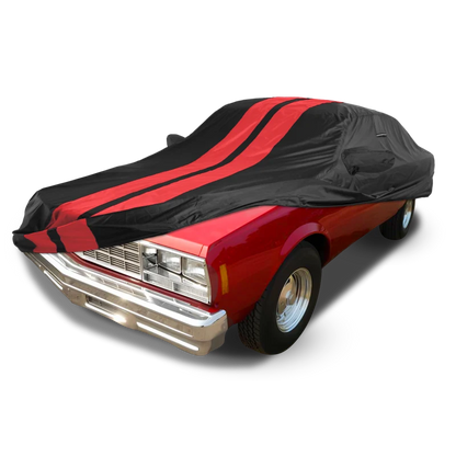 iCarCover Chevrolet Impala Black Red Pro Series Car Cover