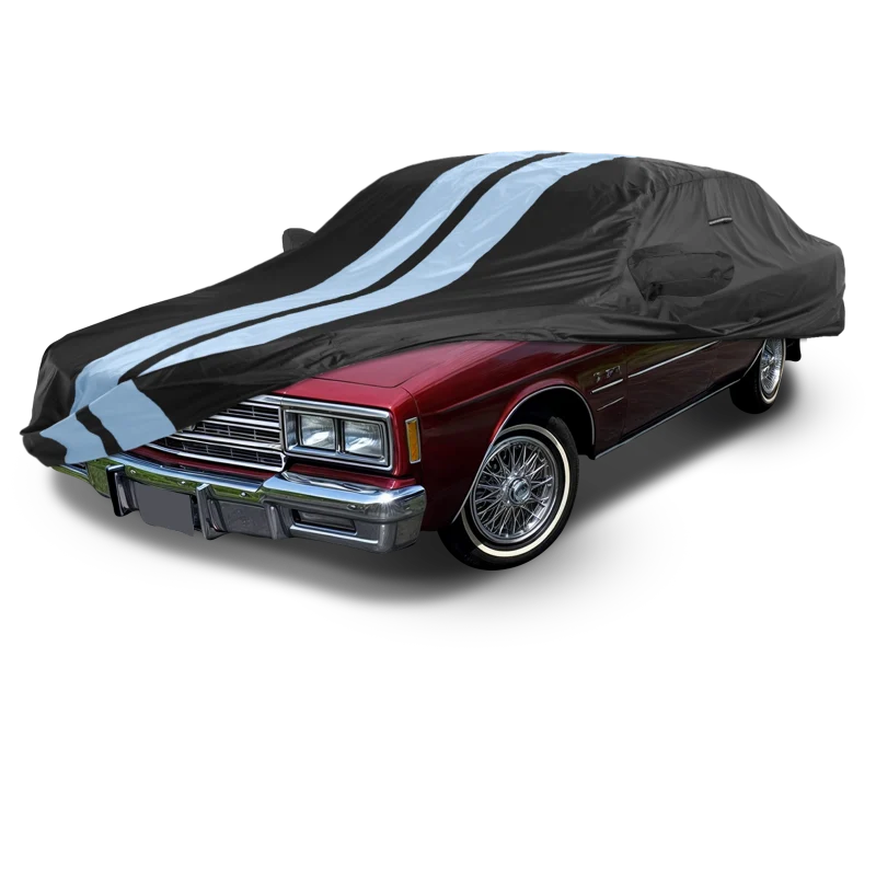 iCarCover Chevrolet Impala Black Gray Pro Series Car Cover