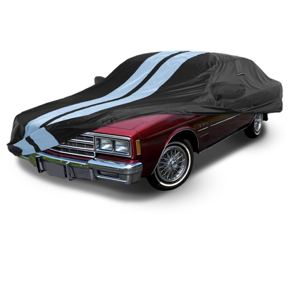 iCarCover Chevrolet Impala Black Gray Pro Series Car Cover