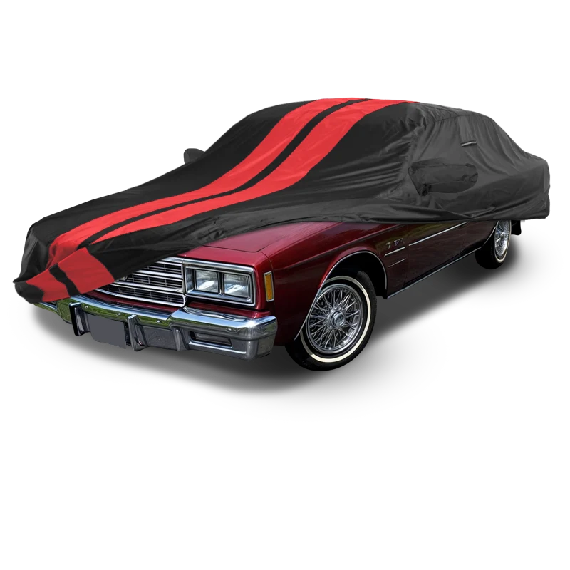 iCarCover Chevrolet Impala Black Red Pro Series Car Cover