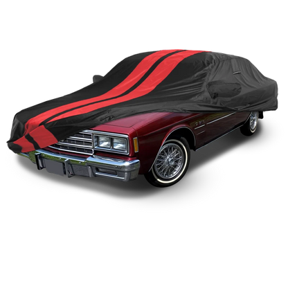 iCarCover Chevrolet Impala Black Red Pro Series Car Cover