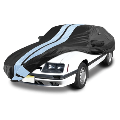 iCarCover Ford Mustang Black Gray Pro Series Car Cover