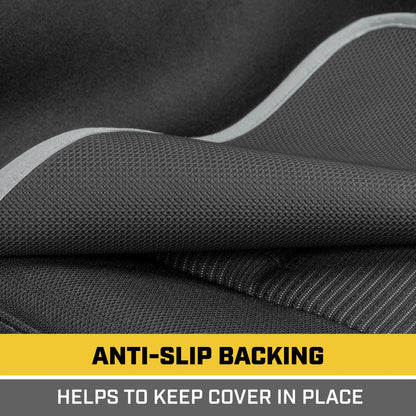 Cat® Waterproof Car Seat Covers for Front Seats, 2 Pack with Black Trim - Durable Neoprene Seat Covers for Cars, Fits 95% of Cars Trucks SUV