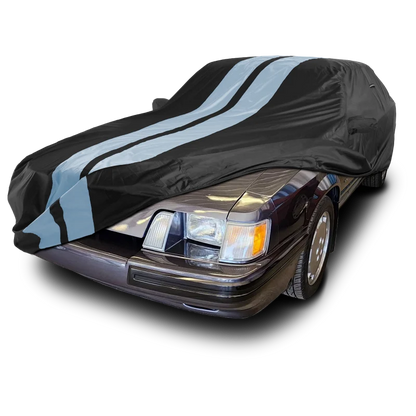 iCarCover Ford Mustang Black Gray Pro Series Car Cover
