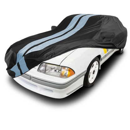 iCarCover Ford Mustang Black Gray Pro Series Car Cover