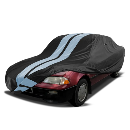 iCarCover Chevrolet Sprint 1985-1992 Black Gray Pro Series Car Cover