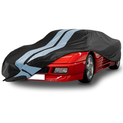 iCarCover Ferrari 308,328,330,348,360,365 1964-2006 Black Gray Pro Series Car Cover