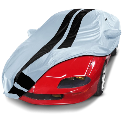 iCarCover Chevrolet Camaro Gray Black Pro Series Car Cover
