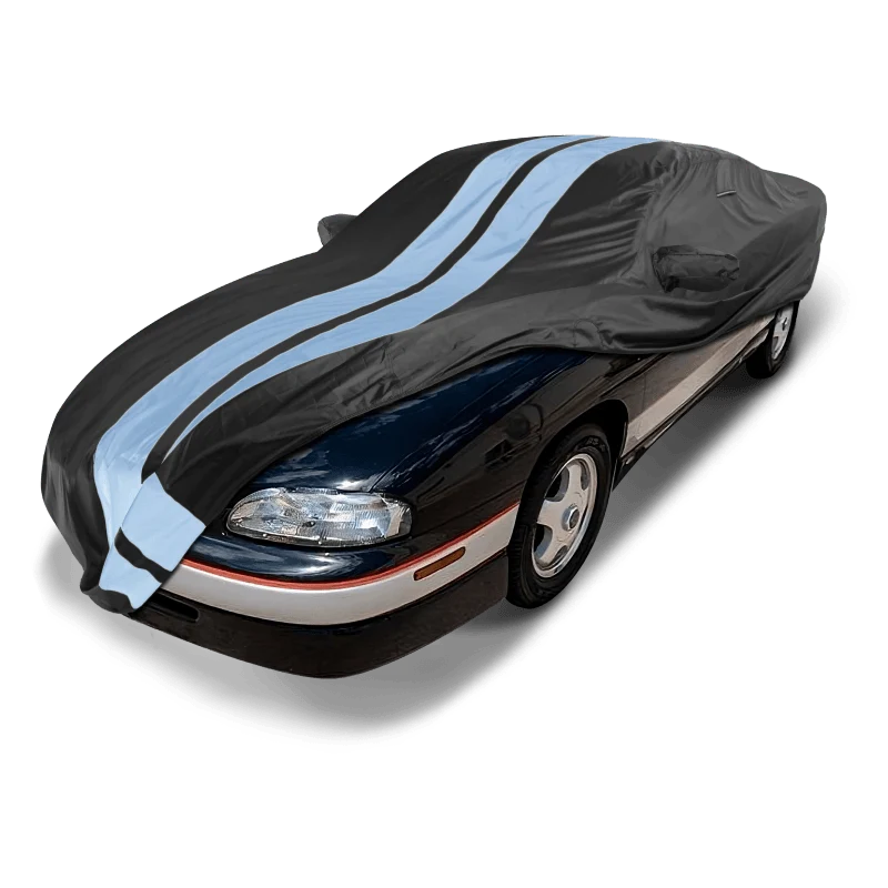 iCarCover Chevrolet Monte Carlo Black Gray Pro Series Car Cover