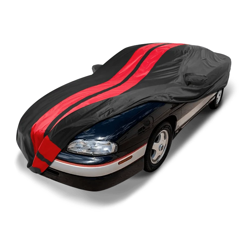 iCarCover Chevrolet Monte Carlo Black Red Pro Series Car Cover