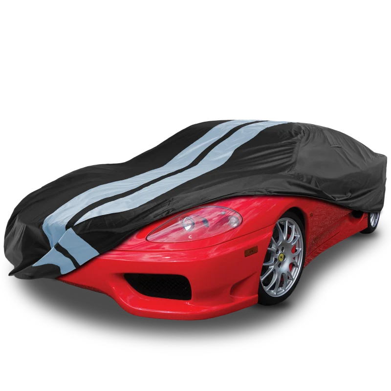 iCarCover Ferrari 308,328,330,348,360,365 1964-2006 Black Gray Pro Series Car Cover