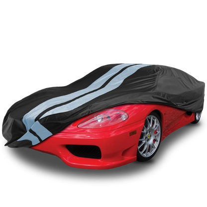 iCarCover Ferrari 308,328,330,348,360,365 1964-2006 Black Gray Pro Series Car Cover