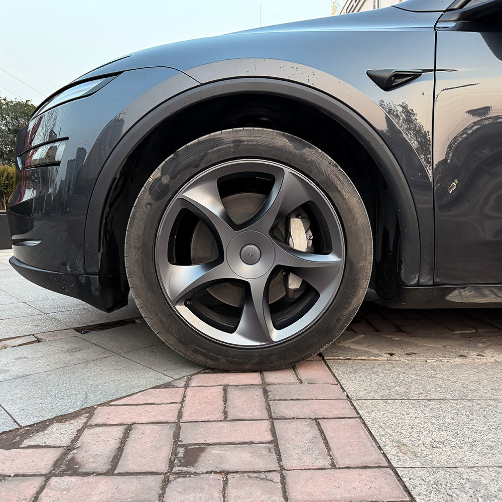 Yeslak 19" Razor-Style Crossflow Wheel Covers for 2025+ Tesla Model Y Juniper