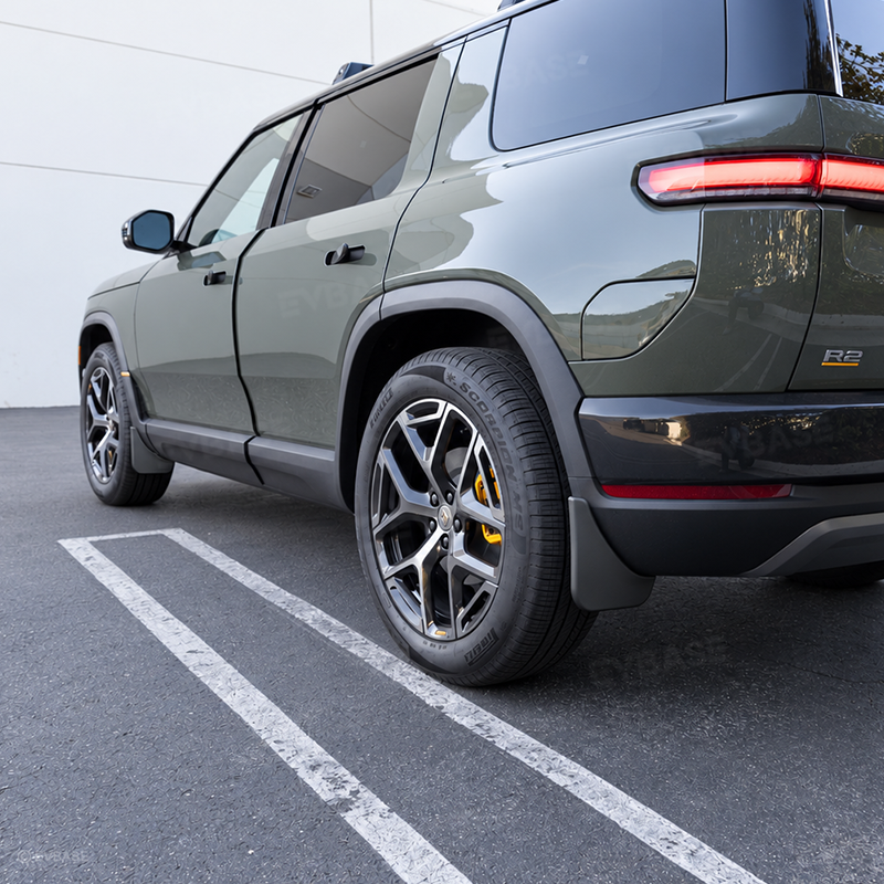 EVBASE Mud Flaps for Rivian R2 Splash Guards No Drilling Precision Fit Splash Fender