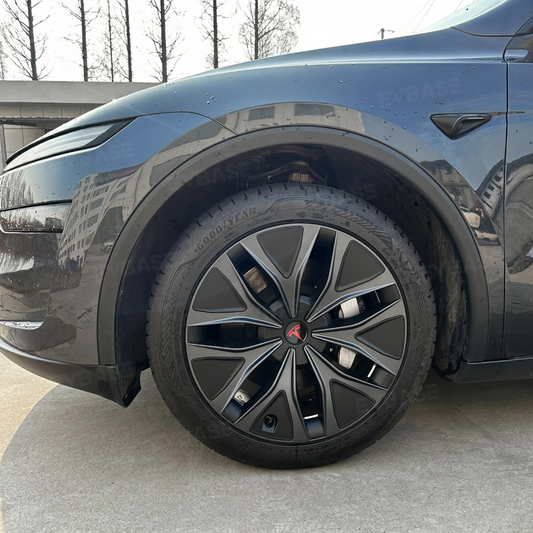 EVBASE Model Y L Wheel Covers 19" Mecha Wheels Hubcaps Inspired By Model Y Performance