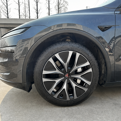 EVBASE Model Y L Wheel Covers 19" Mecha Wheels Hubcaps Inspired By Model Y Performance