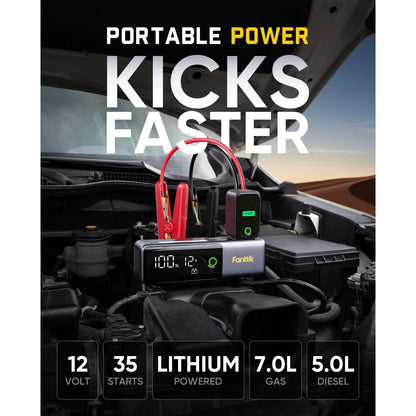 Fanttik Potent T10 1800A Portable Jump Starter - image 2