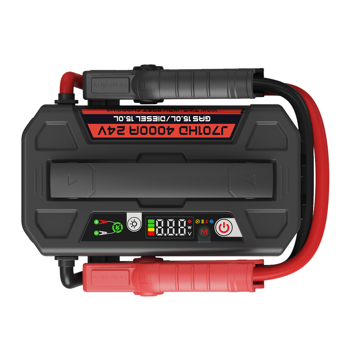 LOKITHOR J701HD LiPO 24V 207.2Wh 4000A Jump Starter with ConnectMax