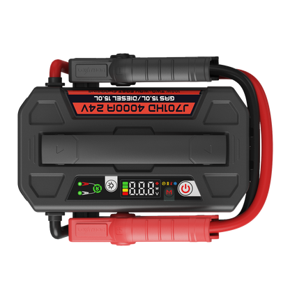 LOKITHOR J701HD LiPO 24V 207.2Wh 4000A Jump Starter with ConnectMax