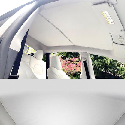 EVBASE Model 3 Roof Sunshade New Upgrade Glass Roof Sun Visor for Tesla